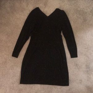 LOFT Sweater Wrap Dress